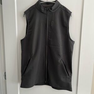 Lululemon running vest, medium, dark grey